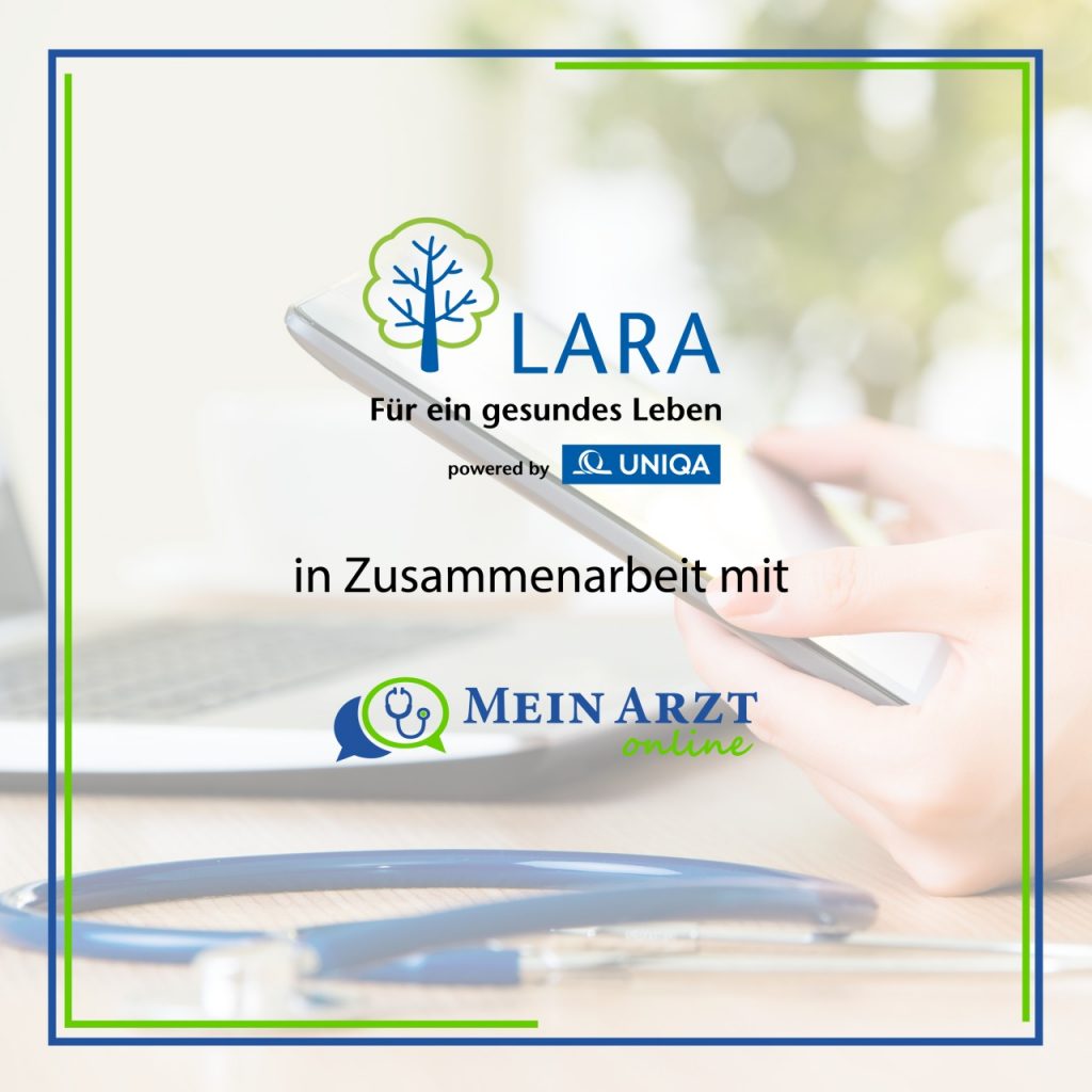 Uniqa Lara MeinArztOnline Pilotprojekt